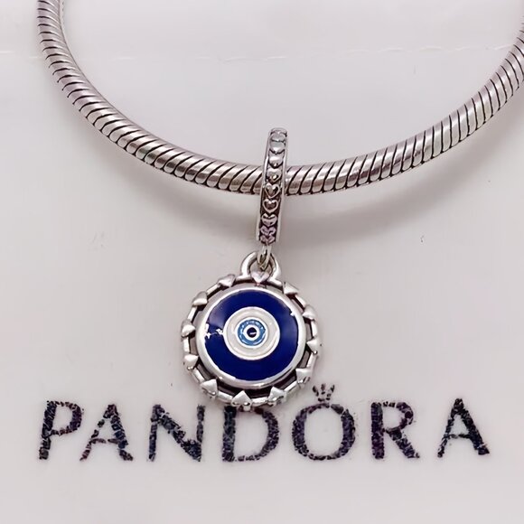 Pandora Evil Eye Double Sided Charm - Picture 1 of 3